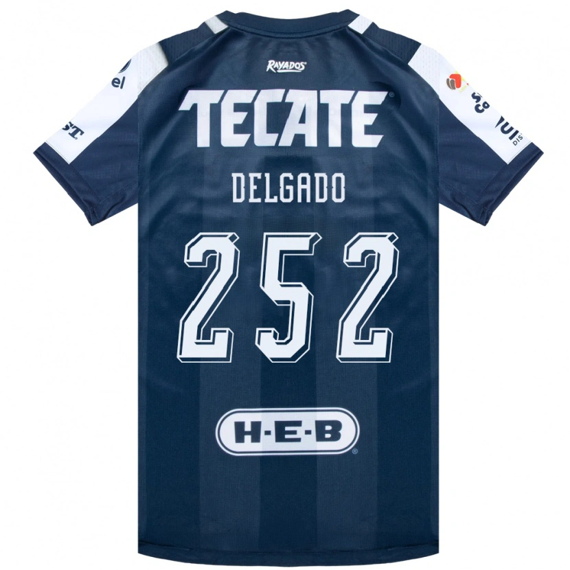 Danxen Women Jorge Delgado #252 Ink Blue White Red Home Jersey 2026/27 T-Shirt