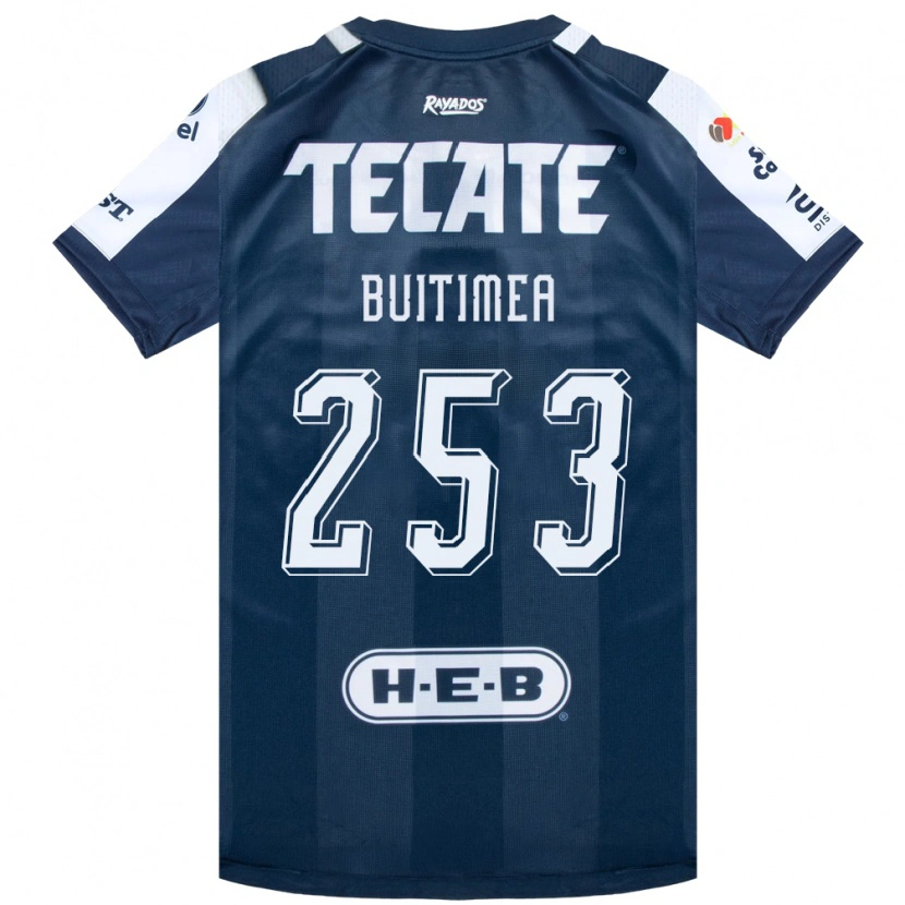 Danxen Women Miguel Buitimea #253 Ink Blue White Red Home Jersey 2026/27 T-Shirt