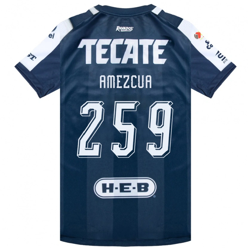 Danxen Women Ángel Amezcua #259 Ink Blue White Red Home Jersey 2026/27 T-Shirt