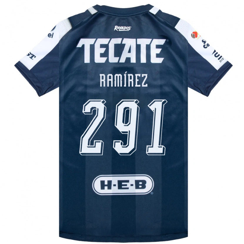 Danxen Women Fabián Ramírez #291 Ink Blue White Red Home Jersey 2026/27 T-Shirt