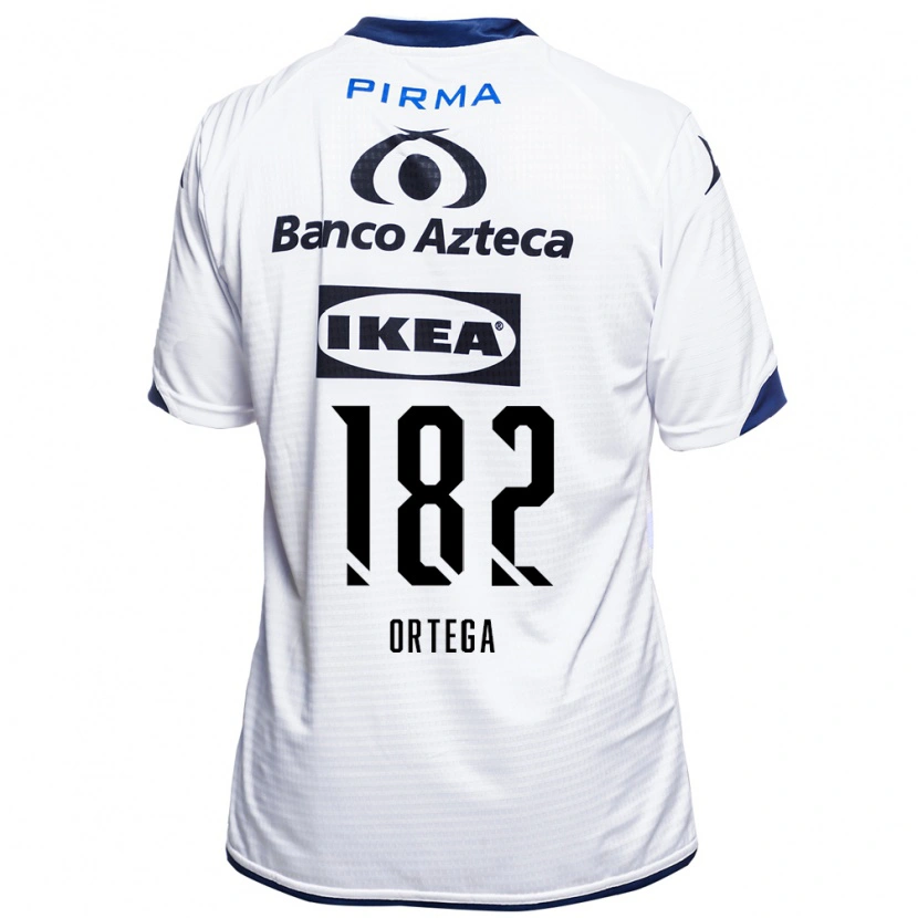 Danxen Women Yael Ortega #182 White Black Blue Home Jersey 2026/27 T-Shirt