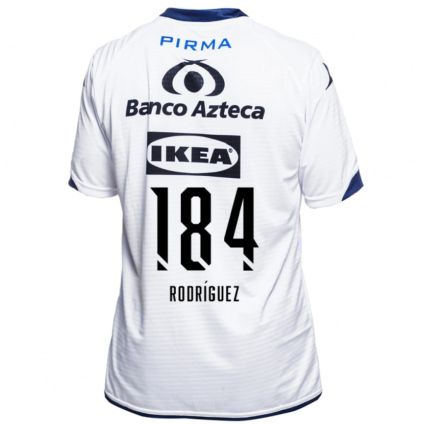 Danxen Women Christopher Rodríguez #184 White Black Blue Home Jersey 2026/27 T-Shirt