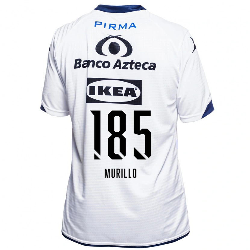 Danxen Women Keoki Murillo #185 White Black Blue Home Jersey 2026/27 T-Shirt