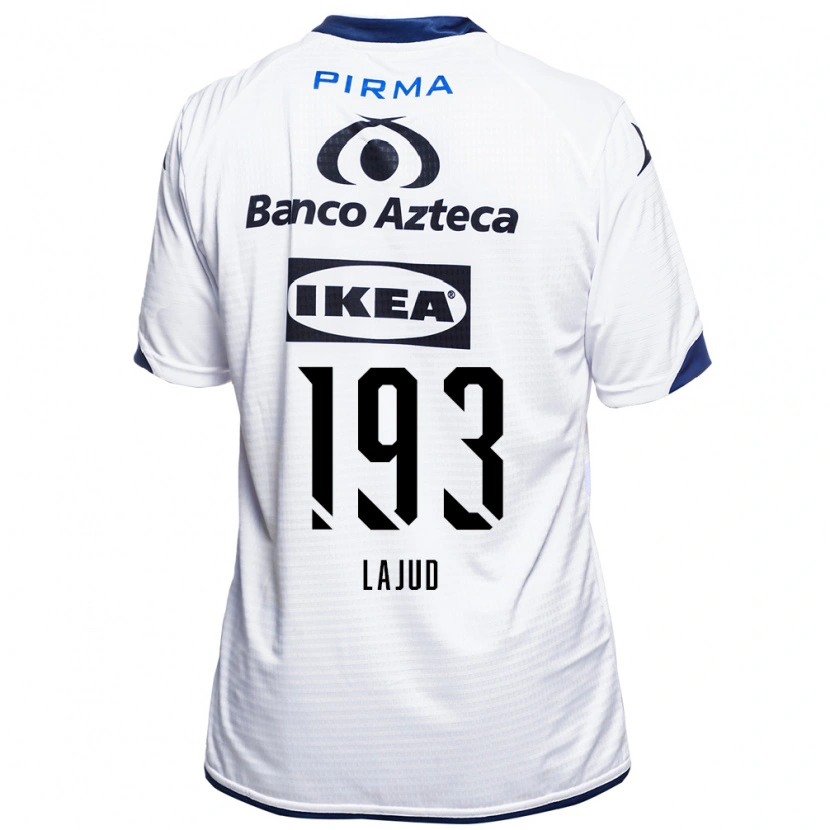 Danxen Women Rodrigo Lajud #193 White Black Blue Home Jersey 2026/27 T-Shirt