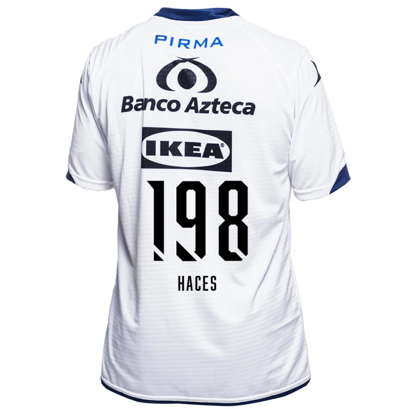 Danxen Women Daniel Haces #198 White Black Blue Home Jersey 2026/27 T-Shirt