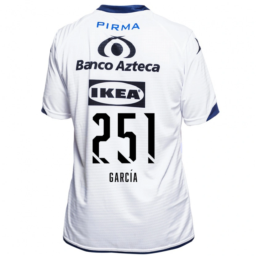 Danxen Women John García #251 White Black Blue Home Jersey 2026/27 T-Shirt