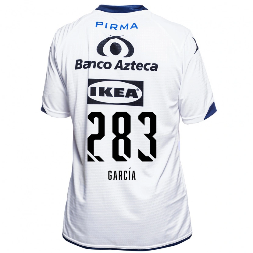 Danxen Women Francisco García #283 White Black Blue Home Jersey 2026/27 T-Shirt