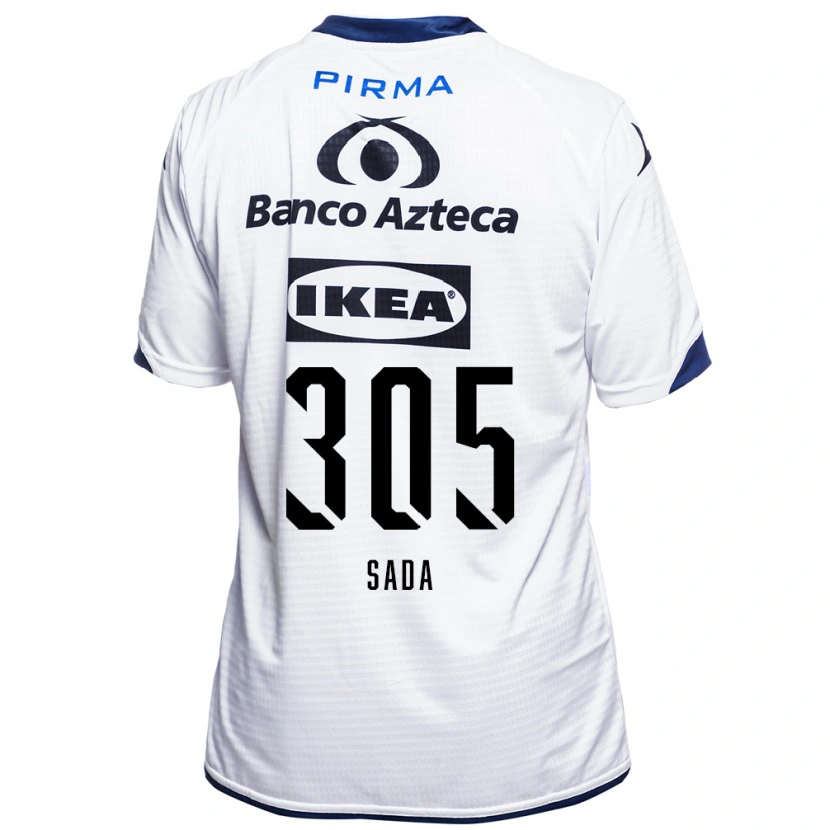 Danxen Women Jorge Sada #305 White Black Blue Home Jersey 2026/27 T-Shirt