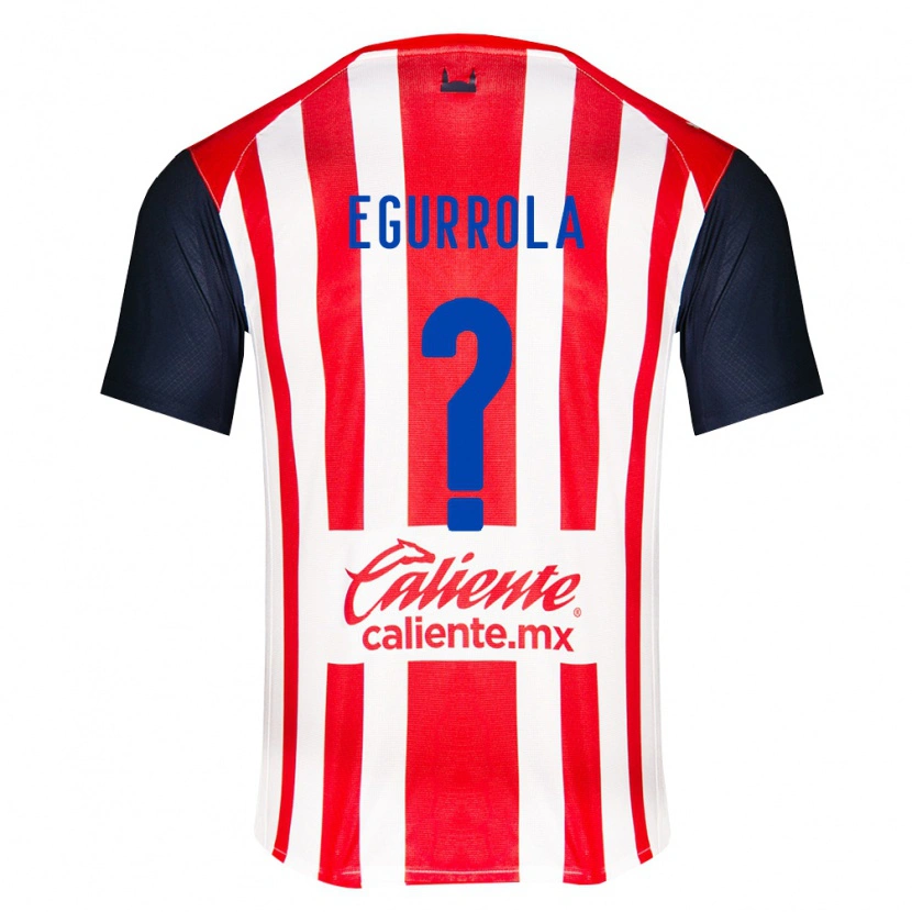 Danxen Women Luis Egurrola #0 Red Black White Home Jersey 2026/27 T-Shirt