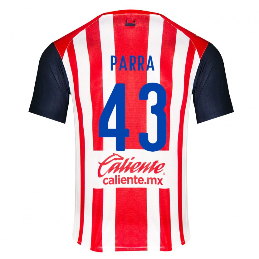 Danxen Women Rodrigo Parra #43 Red Black White Home Jersey 2026/27 T-Shirt