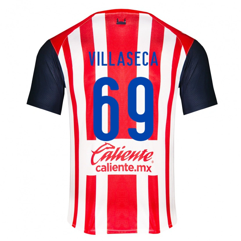 Danxen Women Daniel Villaseca #69 Red Black White Home Jersey 2026/27 T-Shirt