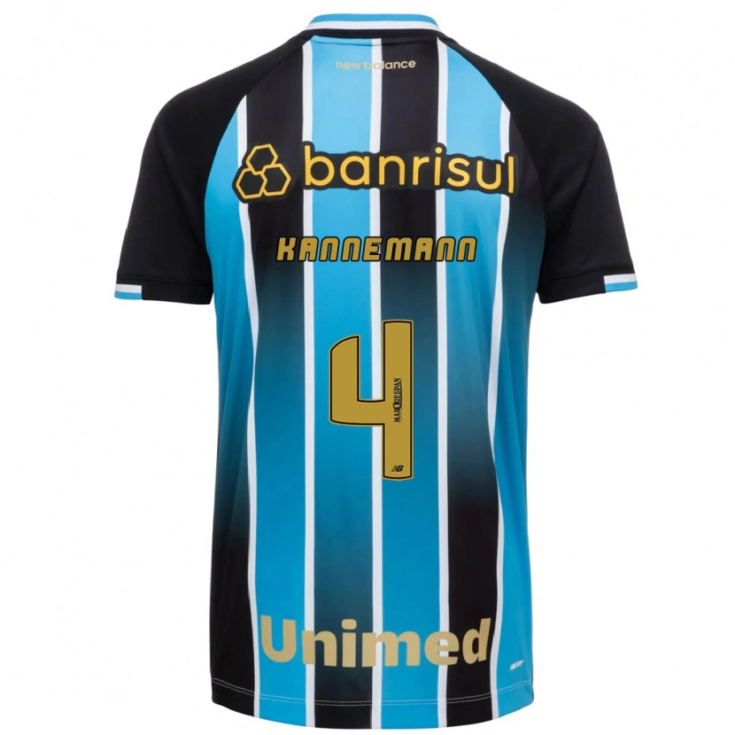 Danxen Women Walter Kannemann #4 Blue Brown Black Home Jersey 2026/27 T-Shirt