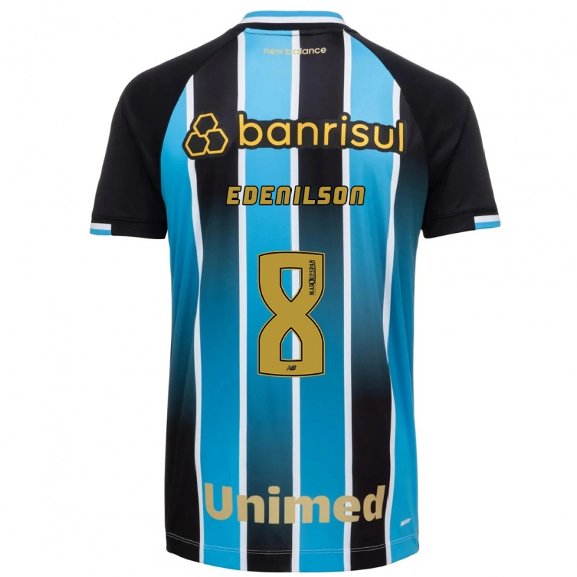 Danxen Women Edenilson #8 Blue Brown Black Home Jersey 2026/27 T-Shirt