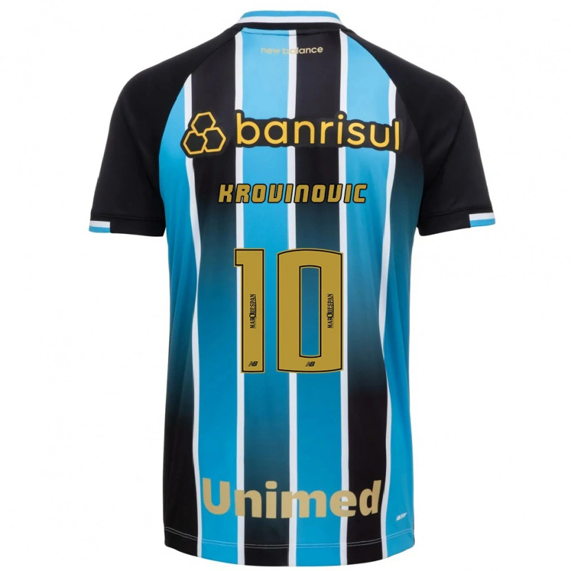 Danxen Women Filip Krovinovic #10 Blue Brown Black Home Jersey 2026/27 T-Shirt