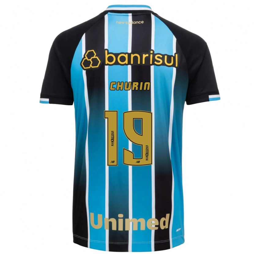 Danxen Women Diego Churin #19 Blue Brown Black Home Jersey 2026/27 T-Shirt