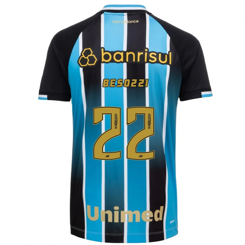 Danxen Women Lucas Besozzi #22 Blue Brown Black Home Jersey 2026/27 T-Shirt