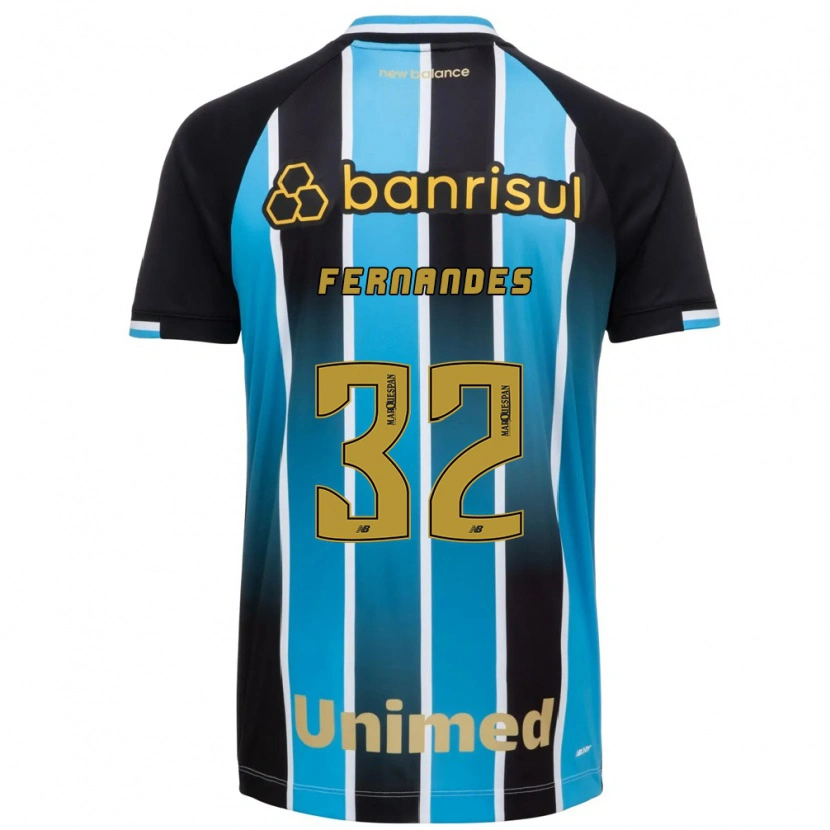 Danxen Women Nathan Fernandes #32 Blue Brown Black Home Jersey 2026/27 T-Shirt