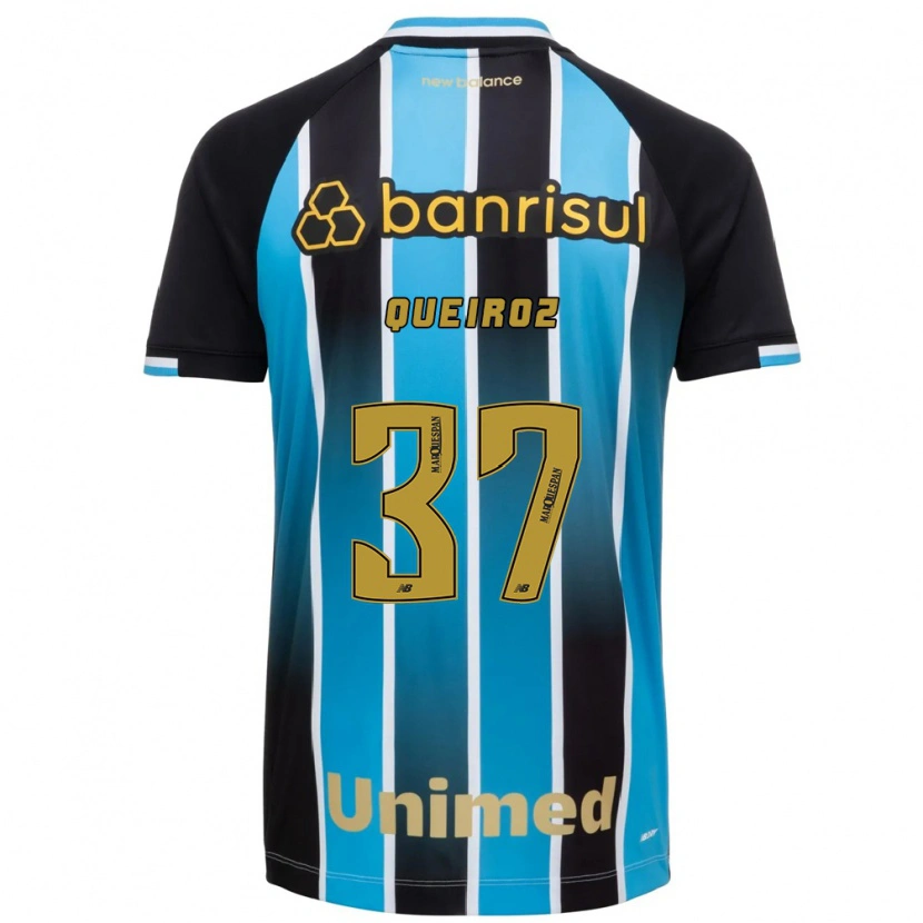 Danxen Women Du Queiroz #37 Blue Brown Black Home Jersey 2026/27 T-Shirt