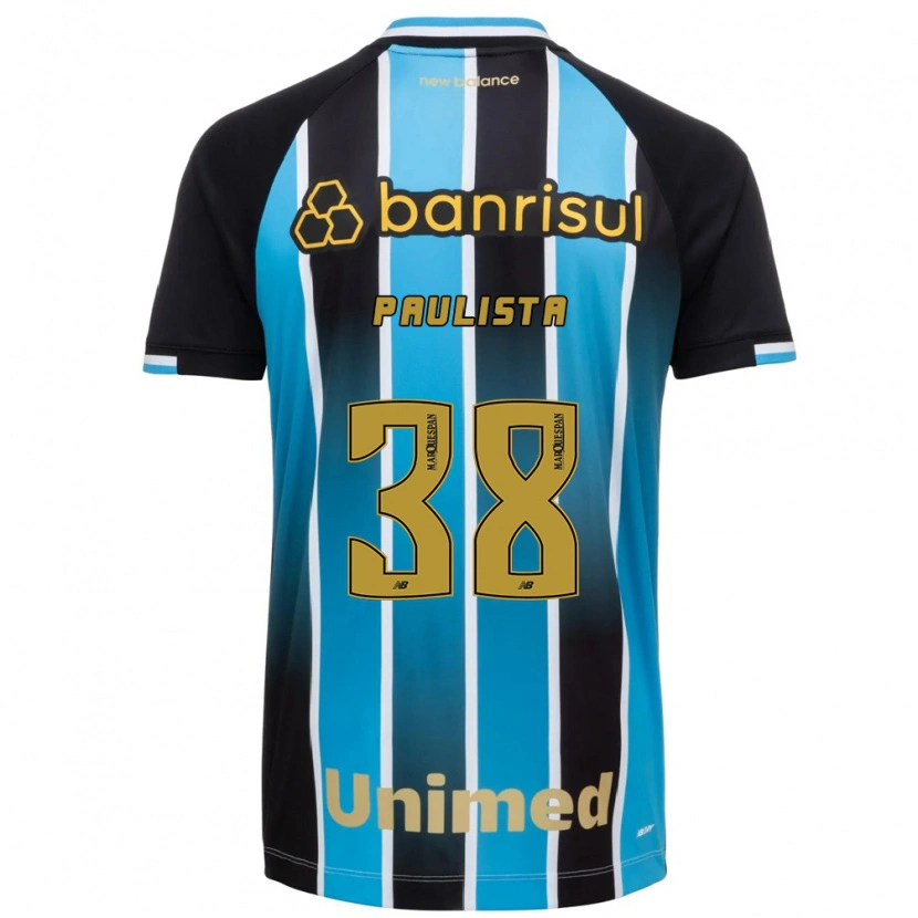 Danxen Women Caio Paulista #38 Blue Brown Black Home Jersey 2026/27 T-Shirt