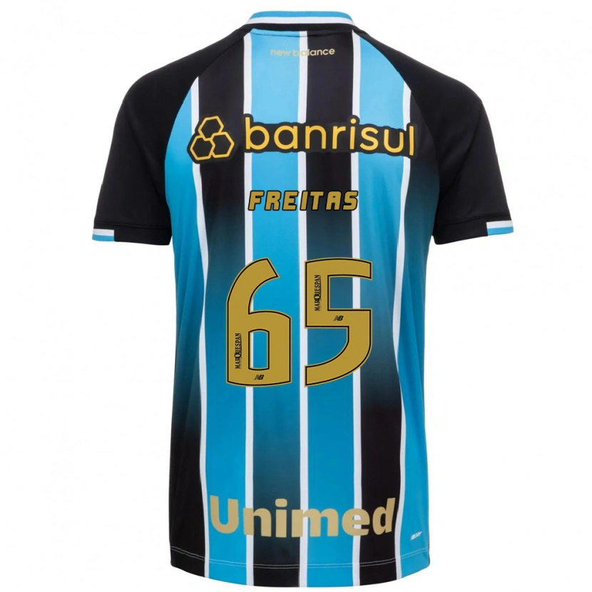 Danxen Women Riquelme Freitas Dos Santos #65 Blue Brown Black Home Jersey 2026/27 T-Shirt