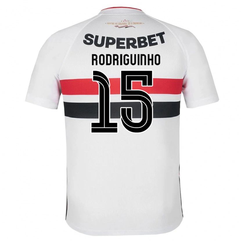 Danxen Women Rodriguinho #15 White Red Black Home Jersey 2026/27 T-Shirt
