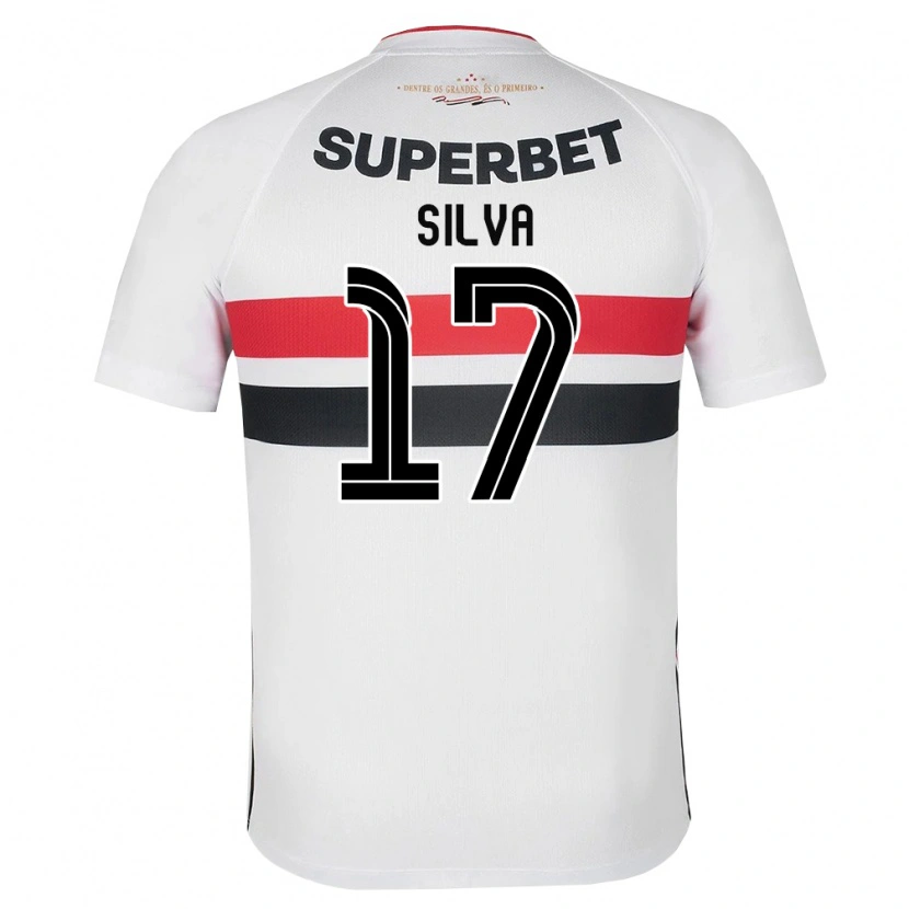 Danxen Women André Silva #17 White Red Black Home Jersey 2026/27 T-Shirt
