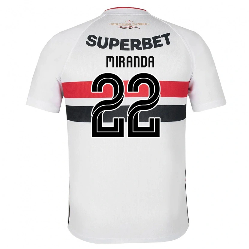 Danxen Women Miranda #22 White Red Black Home Jersey 2026/27 T-Shirt