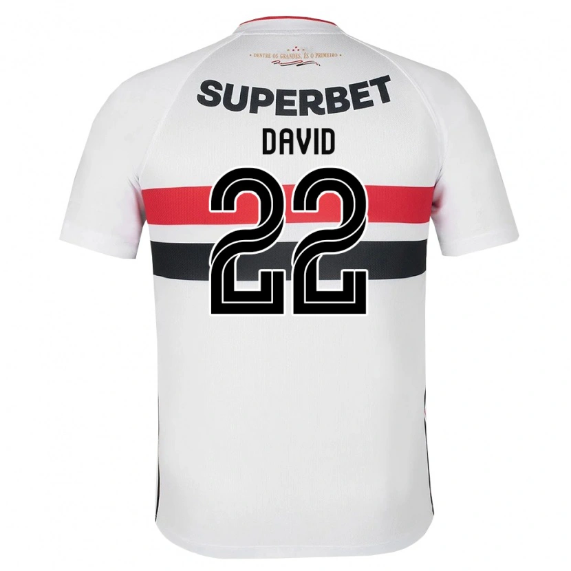 Danxen Women David #22 White Red Black Home Jersey 2026/27 T-Shirt