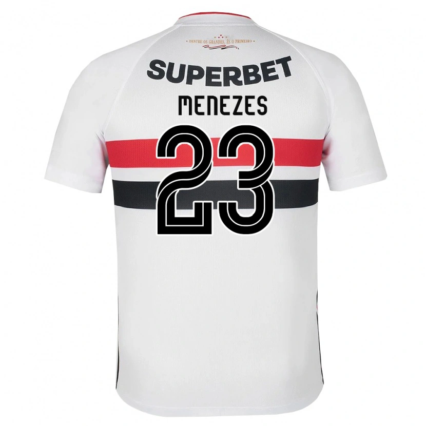 Danxen Women Bia Menezes #23 White Red Black Home Jersey 2026/27 T-Shirt
