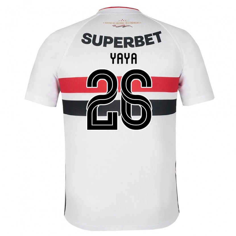 Danxen Women Yaya #26 White Red Black Home Jersey 2026/27 T-Shirt