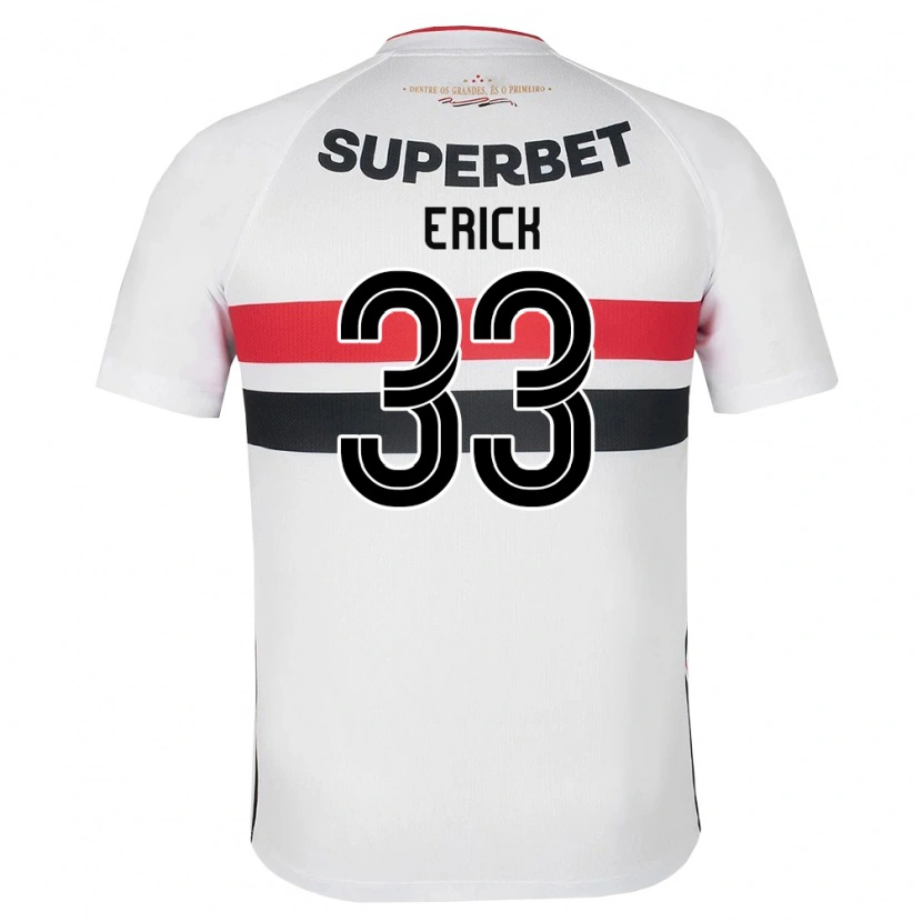 Danxen Women Erick #33 White Red Black Home Jersey 2026/27 T-Shirt