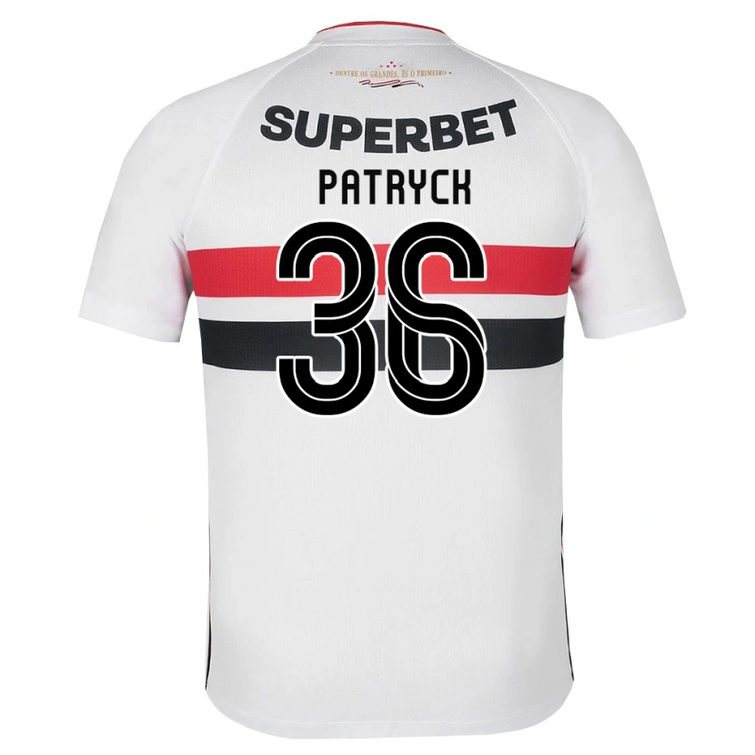 Danxen Women Patryck #36 White Red Black Home Jersey 2026/27 T-Shirt