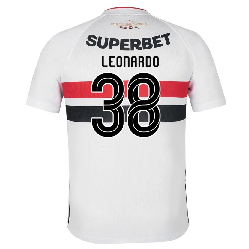 Danxen Women Hugo Leonardo #38 White Red Black Home Jersey 2026/27 T-Shirt
