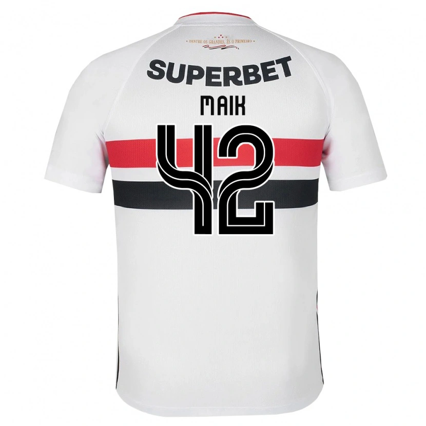 Danxen Women Maik Gomes Viegas #42 White Red Black Home Jersey 2026/27 T-Shirt