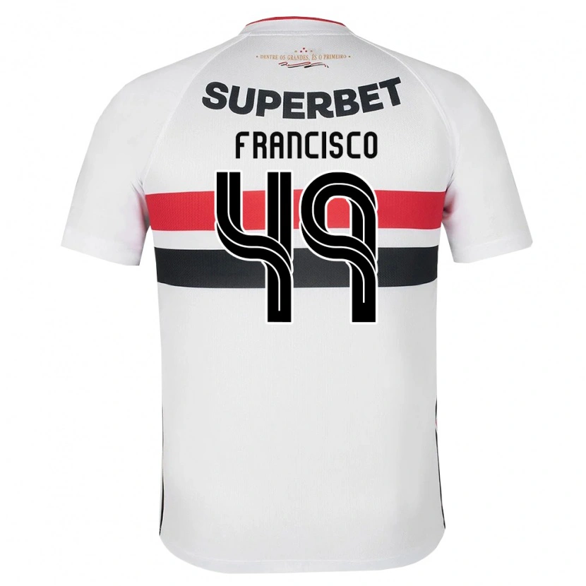 Danxen Women Ryan Francisco #49 White Red Black Home Jersey 2026/27 T-Shirt