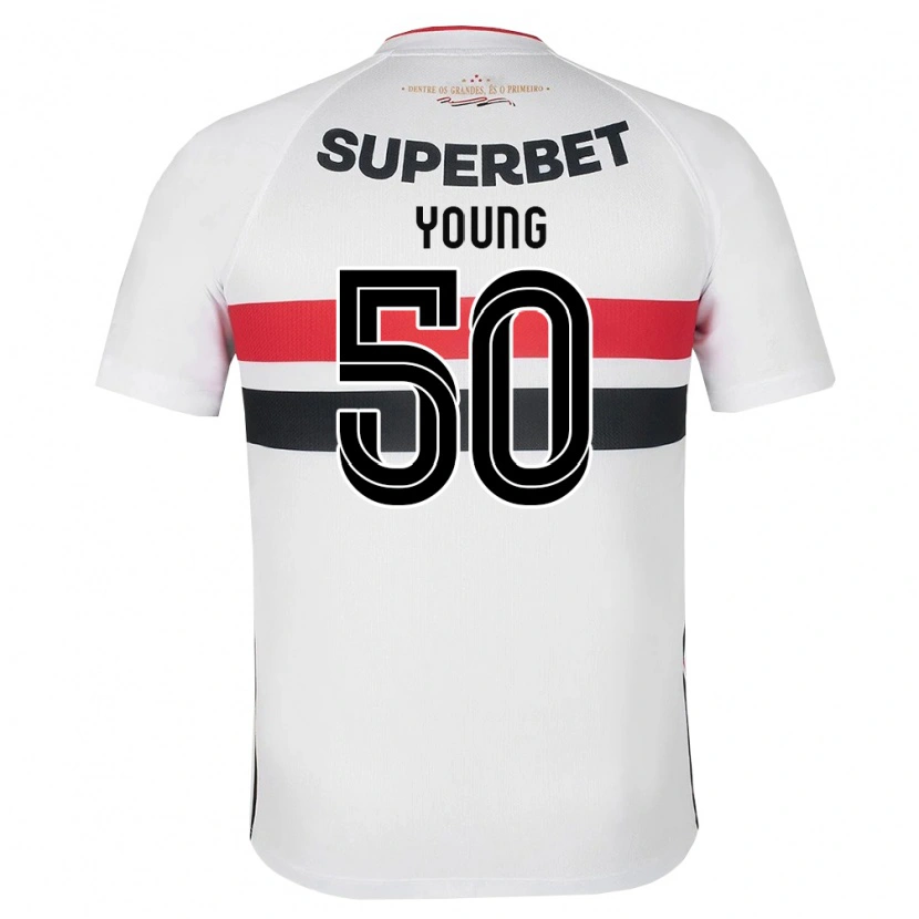 Danxen Women Young Navarro Moraes #50 White Red Black Home Jersey 2026/27 T-Shirt
