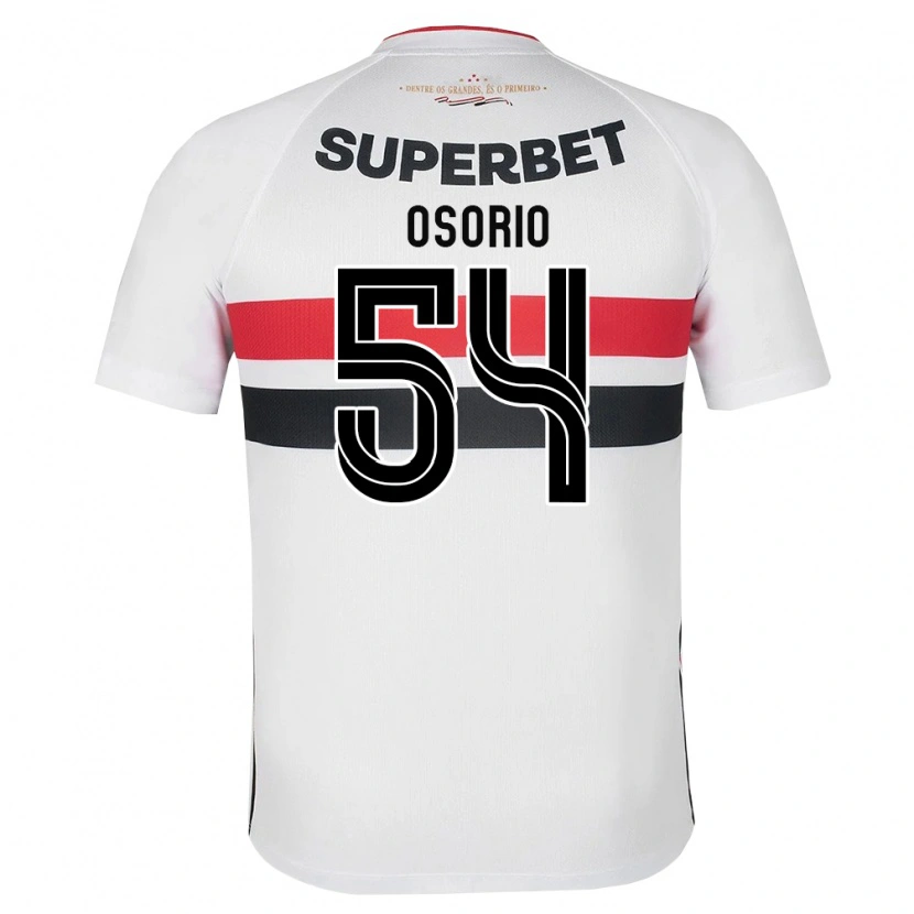 Danxen Women Luis Osorio #54 White Red Black Home Jersey 2026/27 T-Shirt