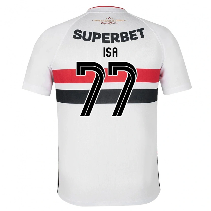 Danxen Women Isa #77 White Red Black Home Jersey 2026/27 T-Shirt