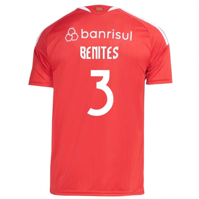 Danxen Women Bruna Benites #3 Red White Home Jersey 2026/27 T-Shirt