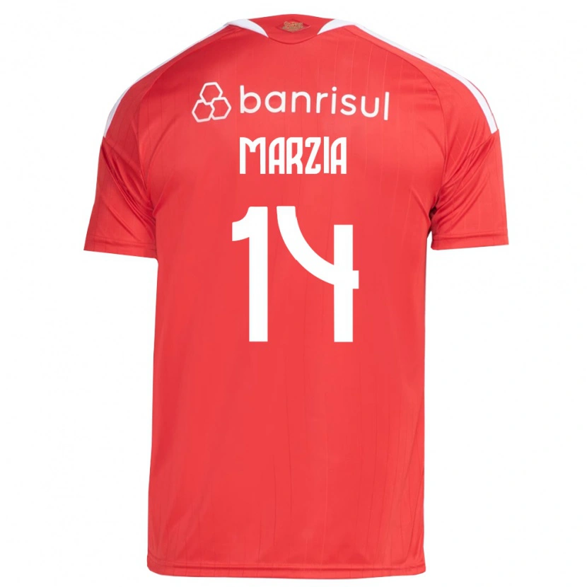 Danxen Women Marzia #14 Red White Home Jersey 2026/27 T-Shirt