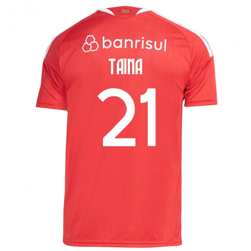 Danxen Women Taina #21 Red White Home Jersey 2026/27 T-Shirt