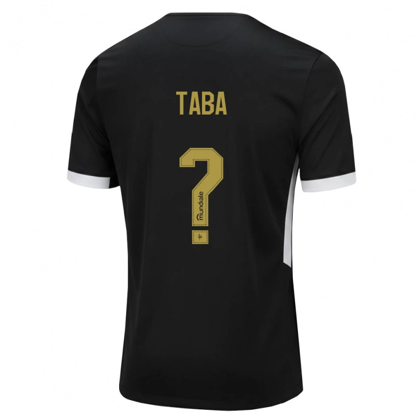 Danxen Women Taba #0 Black White Yellow Home Jersey 2026/27 T-Shirt