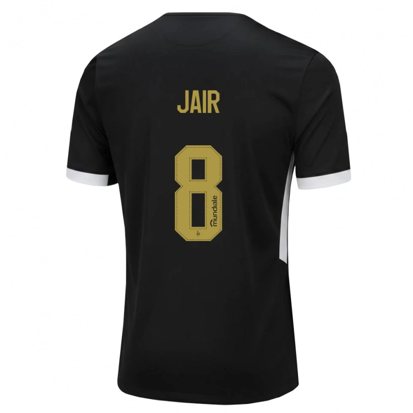 Danxen Women Jair #8 Black White Yellow Home Jersey 2026/27 T-Shirt