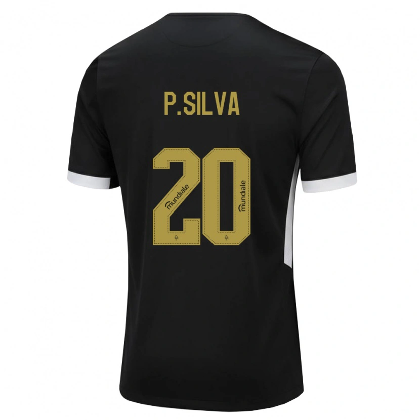 Danxen Women Patrick Roberto Da Silva Campos #20 Black White Yellow Home Jersey 2026/27 T-Shirt