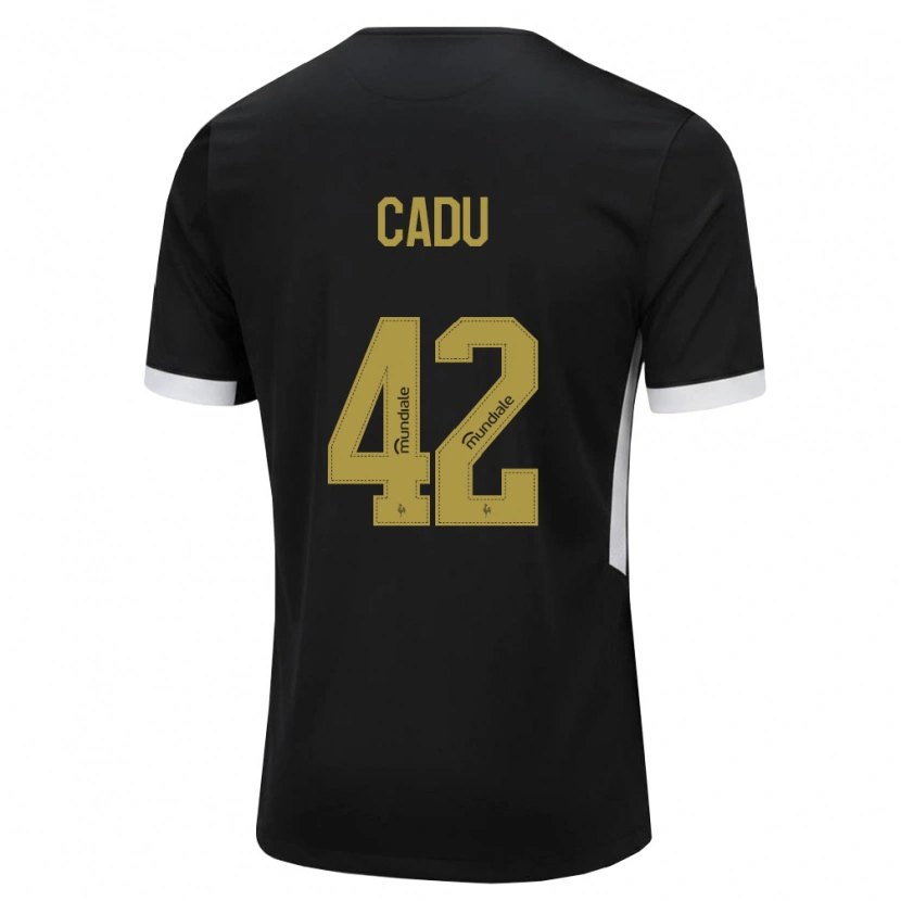Danxen Women Cadu #42 Black White Yellow Home Jersey 2026/27 T-Shirt