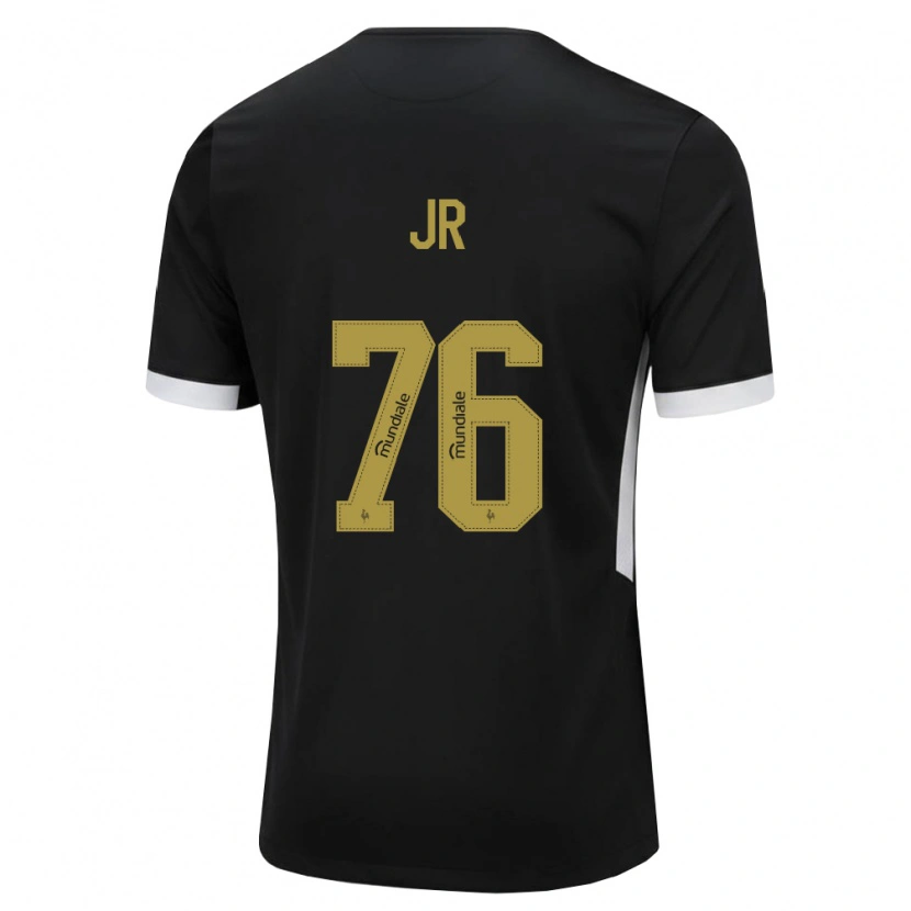 Danxen Women Wanderson Jr #76 Black White Yellow Home Jersey 2026/27 T-Shirt