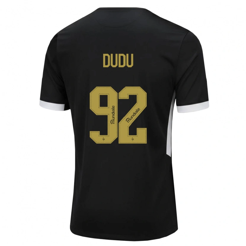 Danxen Women Dudu #92 Black White Yellow Home Jersey 2026/27 T-Shirt