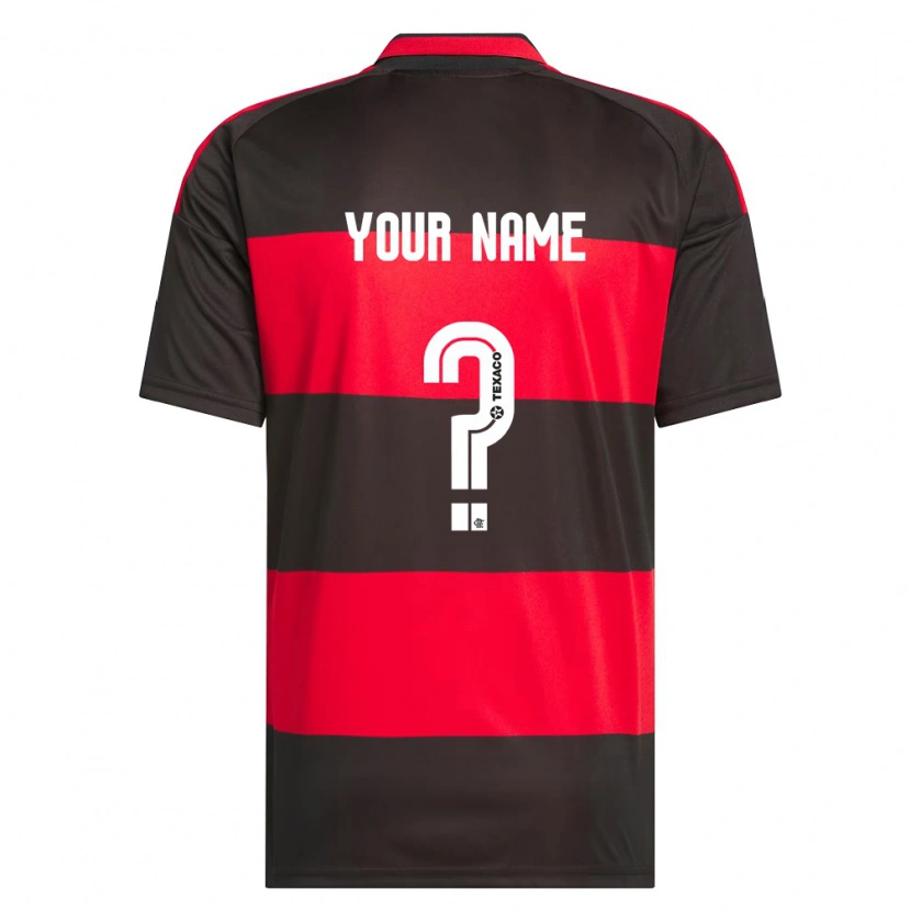 Danxen Women Your Name #0 Red Black White Home Jersey 2026/27 T-Shirt