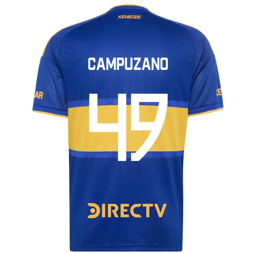 Danxen Women Jorman Campuzano #49 Royal Blue Yellow Home Jersey 2026/27 T-Shirt
