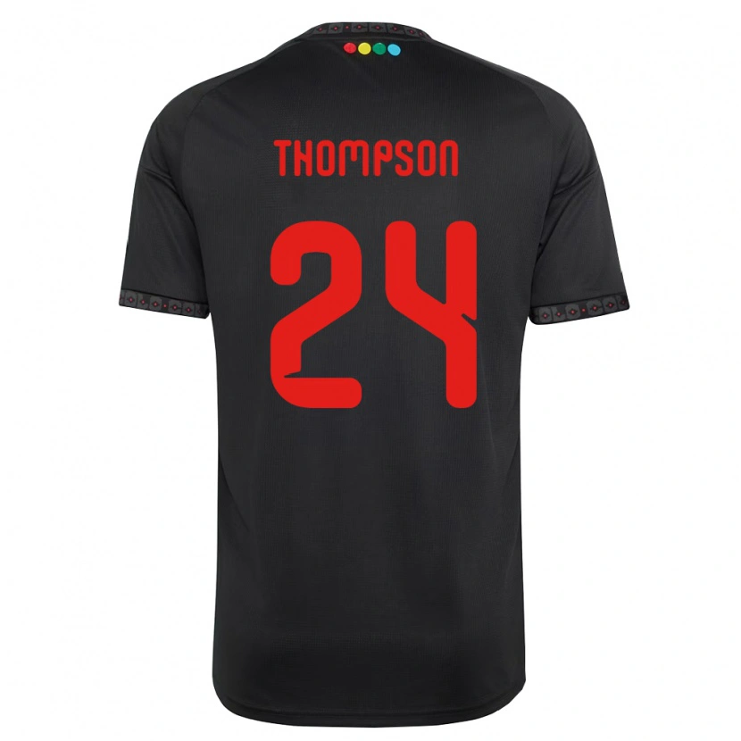 Danxen Women Jordhy Thompson #24 Black Red Away Jersey 2026/27 T-Shirt